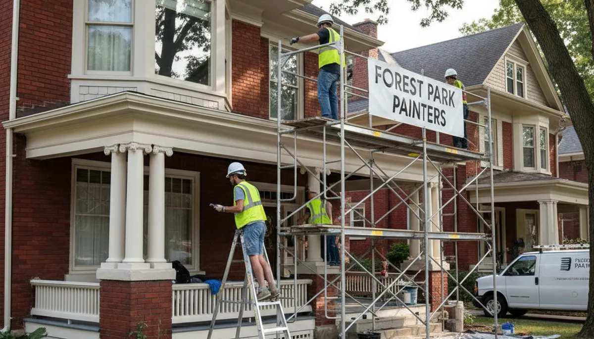 Oak Park, IL painting contractors providing professional interior and exterior house painting services