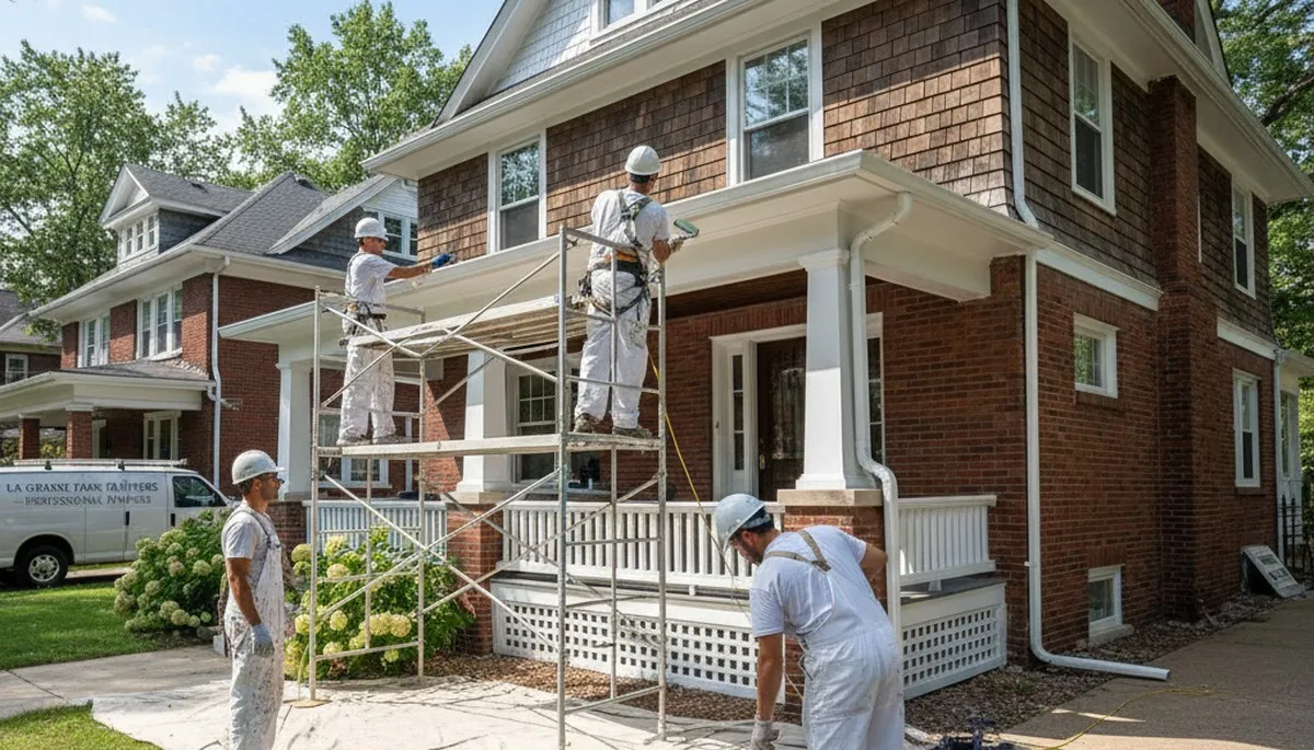 Professional painters serving Oak Park, IL for interior and exterior residential painting services