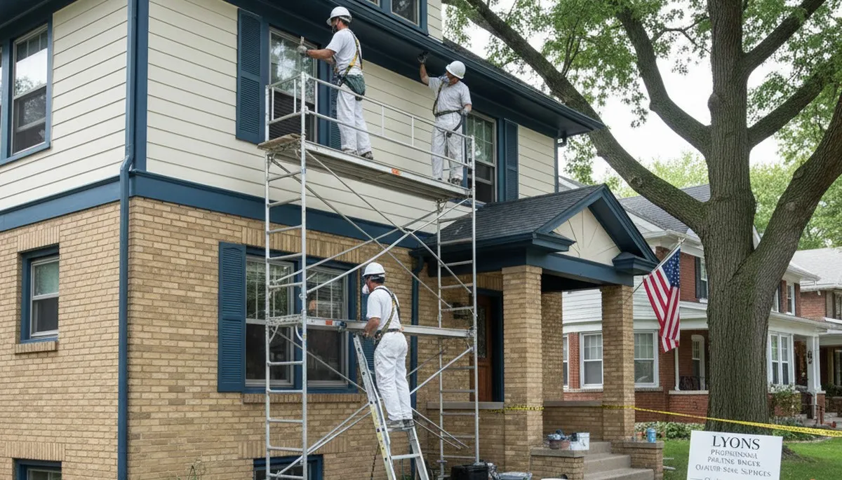Painting services in Oak Park, IL for residential and commercial interiors and exteriors