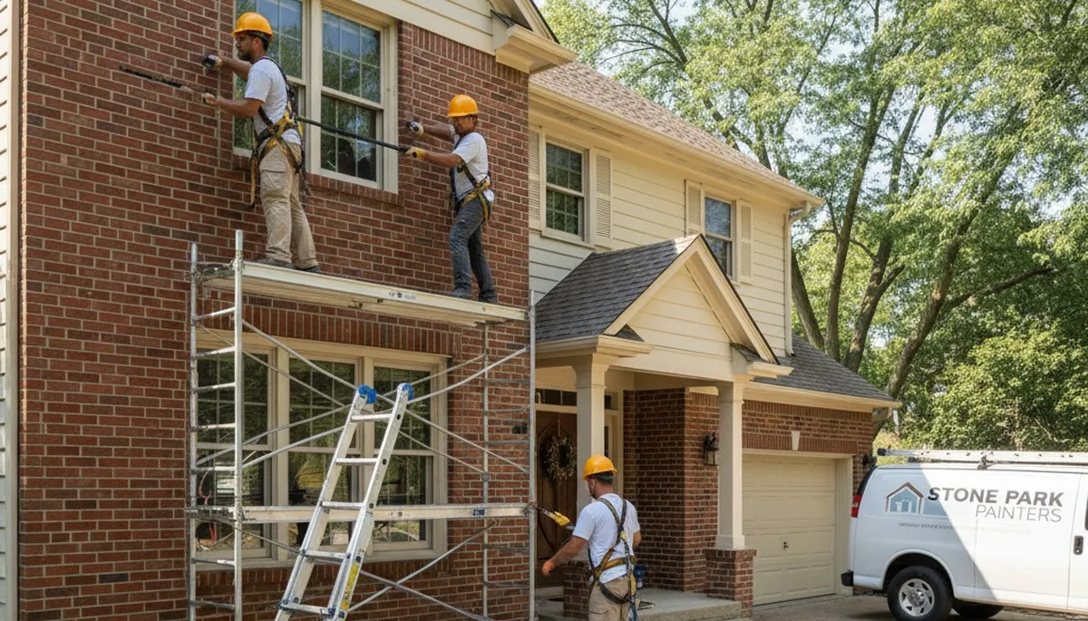 Oak Park, IL painters providing professional interior and exterior painting services for homes and businesses
